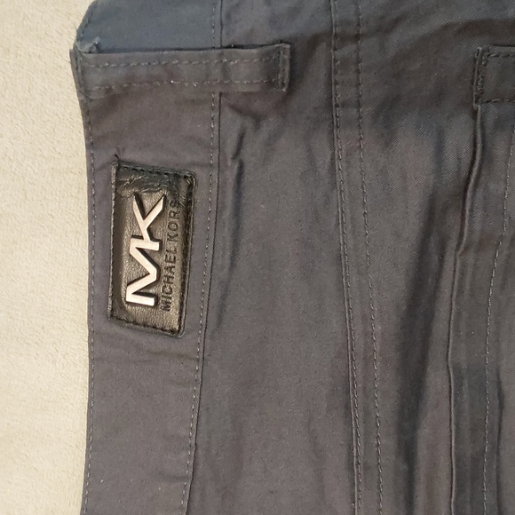 Michael Michael Kors Mens 5 Pocket Straight Fit Flex Dark Gray Pants 34x30 - Picture 12 of 12